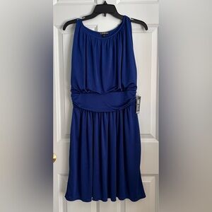 Elegant Navy Blue Dress